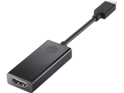 Cable HDMI de interfaz HP 1WC36AA USB-C HDMI Negro