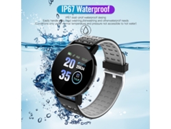 Reloj Inteligente De 1,3 Pulgadas Con Monitorización De Frecuencia Cardíaca, Resistencia Al Agua Ip67 Y Correa De Sílice.
