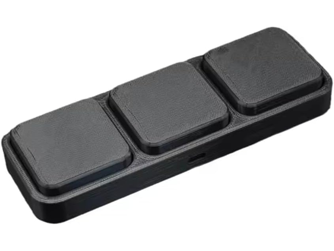 Teclado Personalizable De Gran Tamaño Con 3 Teclas, Teclado Numérico Grande Y Accesos Directos Para Cortar Y Pegar.