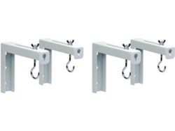 Soporte Para Cortina De Proyector En Forma De L De 4 Piezas Con Suspensión De Extensión Ajustable
