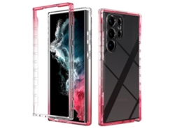 Capa De Celular Com Gradiente De Alta Transparênciavermelho - Samsungsung Galaxy S10