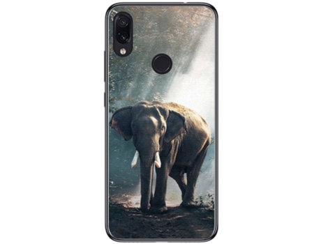 Carcasa Xiaomi Redmi Note 7 TUMUNDOSMARTPHONE Elefante Multicolor