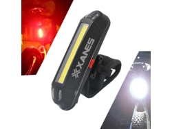 Conjunto De Farol Dianteiro E Lanterna Traseira De Led Recarregável Via Usb Xanes 600lm Para Bicicleta (padrão Alemão) E 500lm