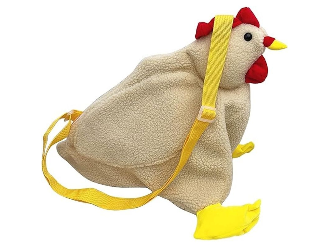 2026-bolso De Hombro De Pollo Lindo Para Mujeres Y Niñas Estilo Animal Plush Ligero Crossbody Marrón Claro