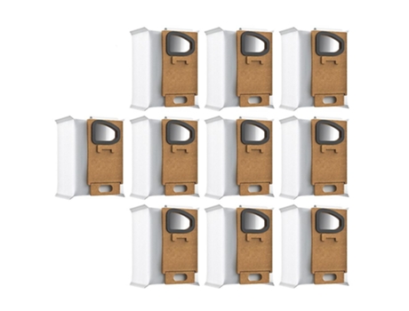 Para xiaomi roborock h7 h6 aspirador de pó de tecido não tecido sacos de pó