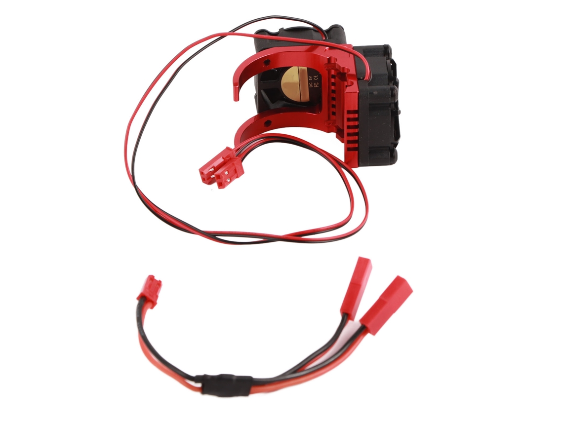 Disipador De Calor Con Enfriador Para Motor Rc 550 3650 3660 3670 3674 Diámetro 36 Mm Rojo