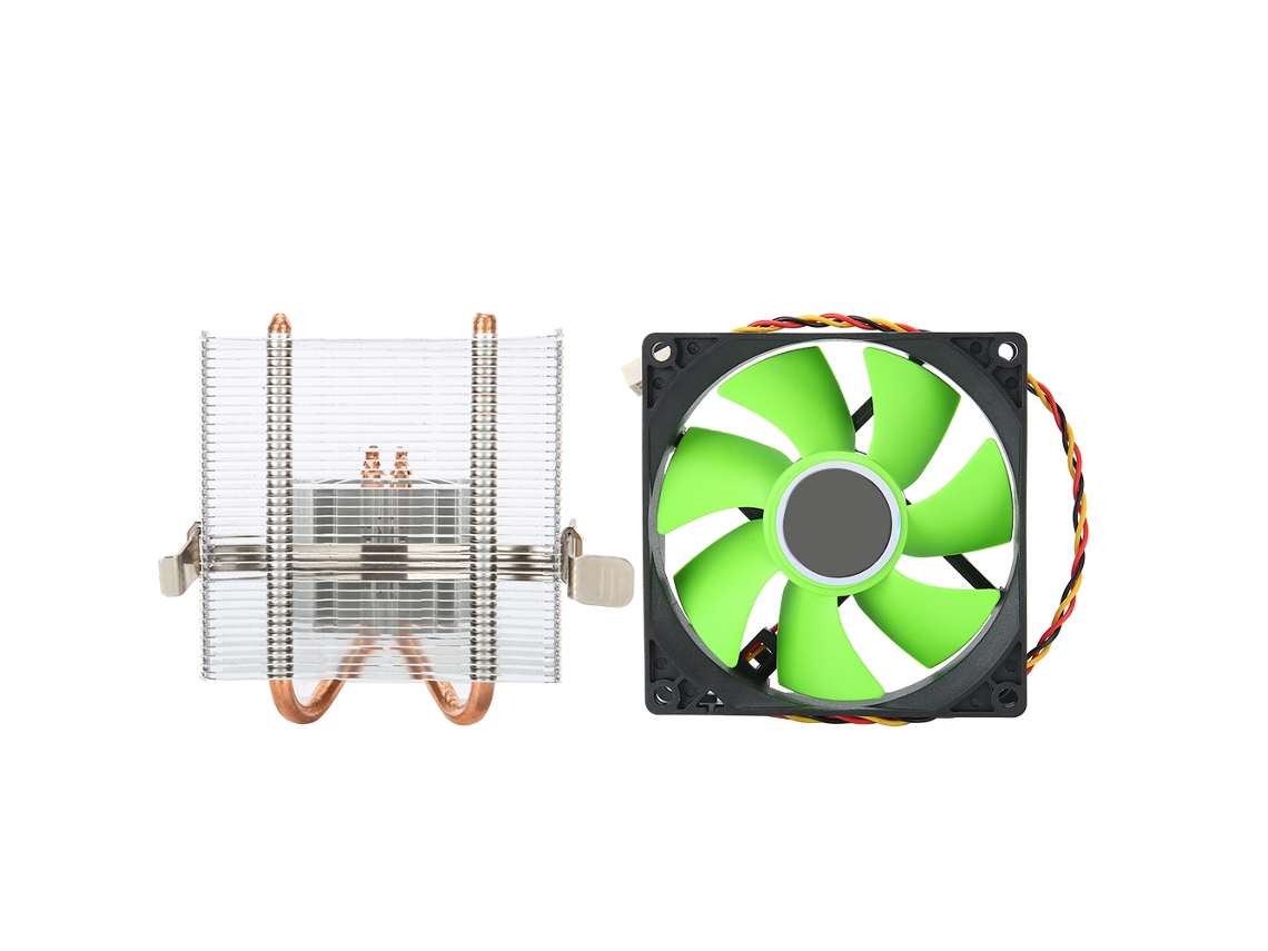 Disipador De Calor De Ventilador De Cpu Para Amd 775 1155 1366 Verde