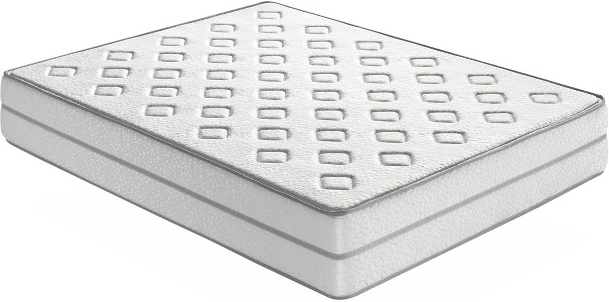Colchon 90x190 Channel altura 22 cm viscoelastica combinado con tejido termoregulable caelum dormissimo 90 190