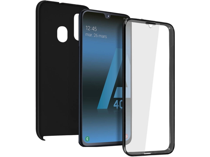 Funda Samsung Galaxy A40 AVIZAR 360º Negro
