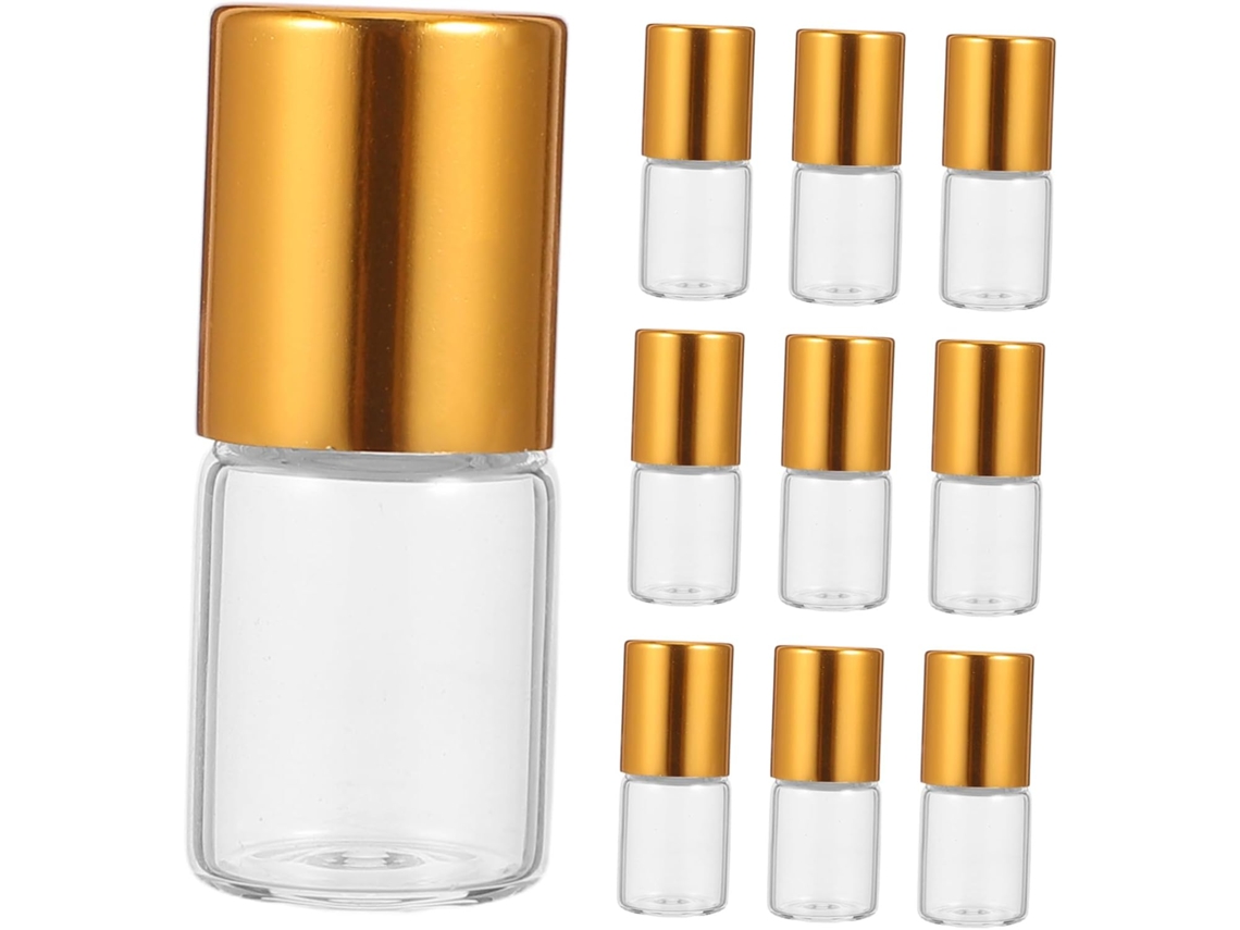 Conjunto De 12 Frascos De Perfume Vazios E Decorativos Transparentes.