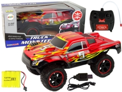 Vehículo todoterreno teledirigido R/C 112 20 km/h Rojo B.active