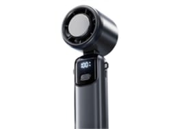 Ventilador Portátil Recarregável Via Usb Com 100 Velocidades E Ajuste De Velocidade Para Viagens.