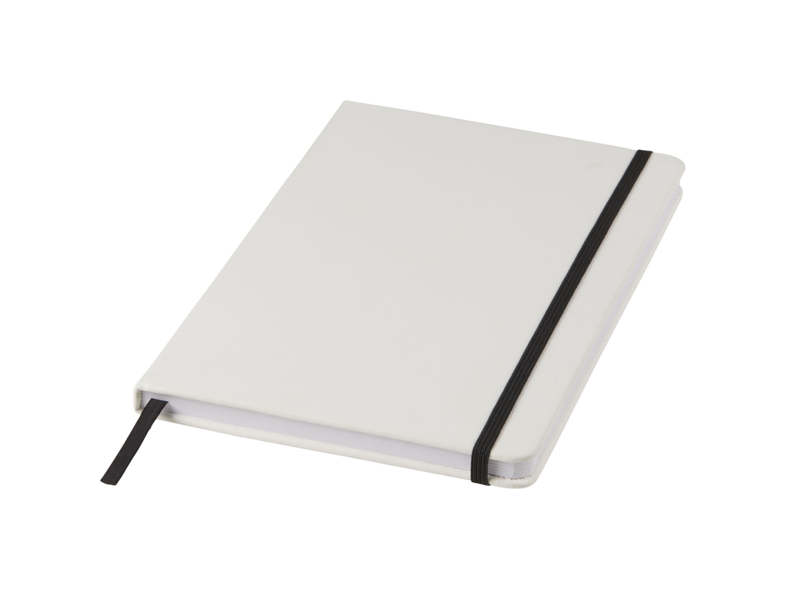 Libreta A5 Blanca Con Cinta de Color ''spectrum''