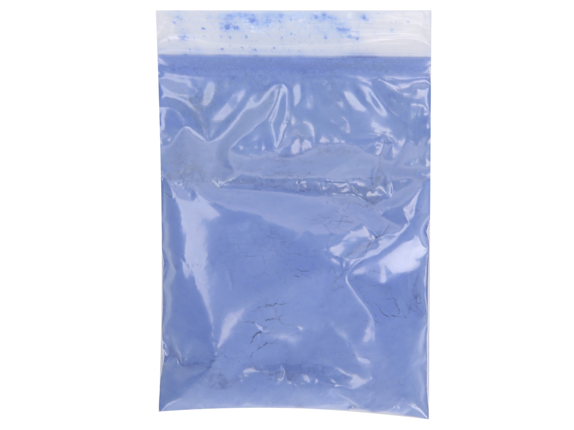 Polvo Termocrómico 31℃ Pigmento Cambio De Color Diy Azul Claro A Naranja Claro 10g