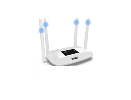 Router Inalámbrico 4G Lte / Cpe Desbloqueado Soporte para Tarjeta Sim Antena Con Puerto Lan SLOWMOOSE (Lm321-2)
