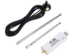 Antena De Radio Definida Por Software Rtl2832u Para Receptor Sdr V3 De 0,1 Mhz A 1,7 Ghz Con Oscilador De Cristal Con Compensación De Temperatura (tcxo).