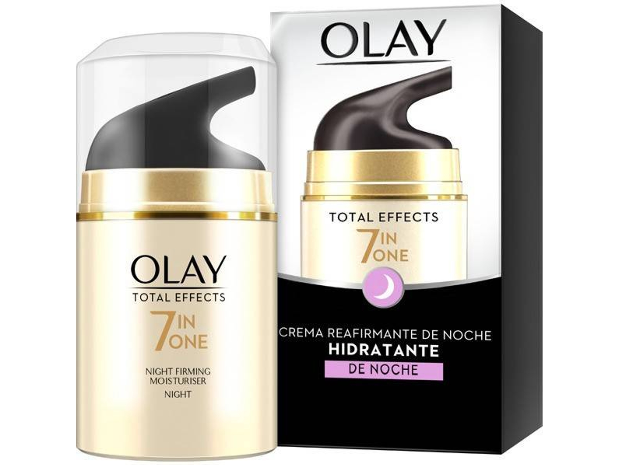 Crema Facial OLAY Total Effects Anti-Edad Noche Reafirmante (50 ml)