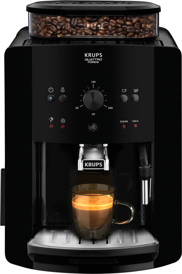 Cafetera KRUPS Fully Auto Roma Ea810870 (15 bar - 3 Niveles de Molienda)