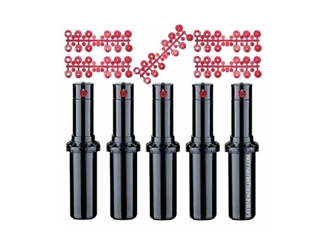 Pack 5 x Aspersor de Rego Hunter Pgp-Adj 3/4, Alcance 6,4 A 15,8 M