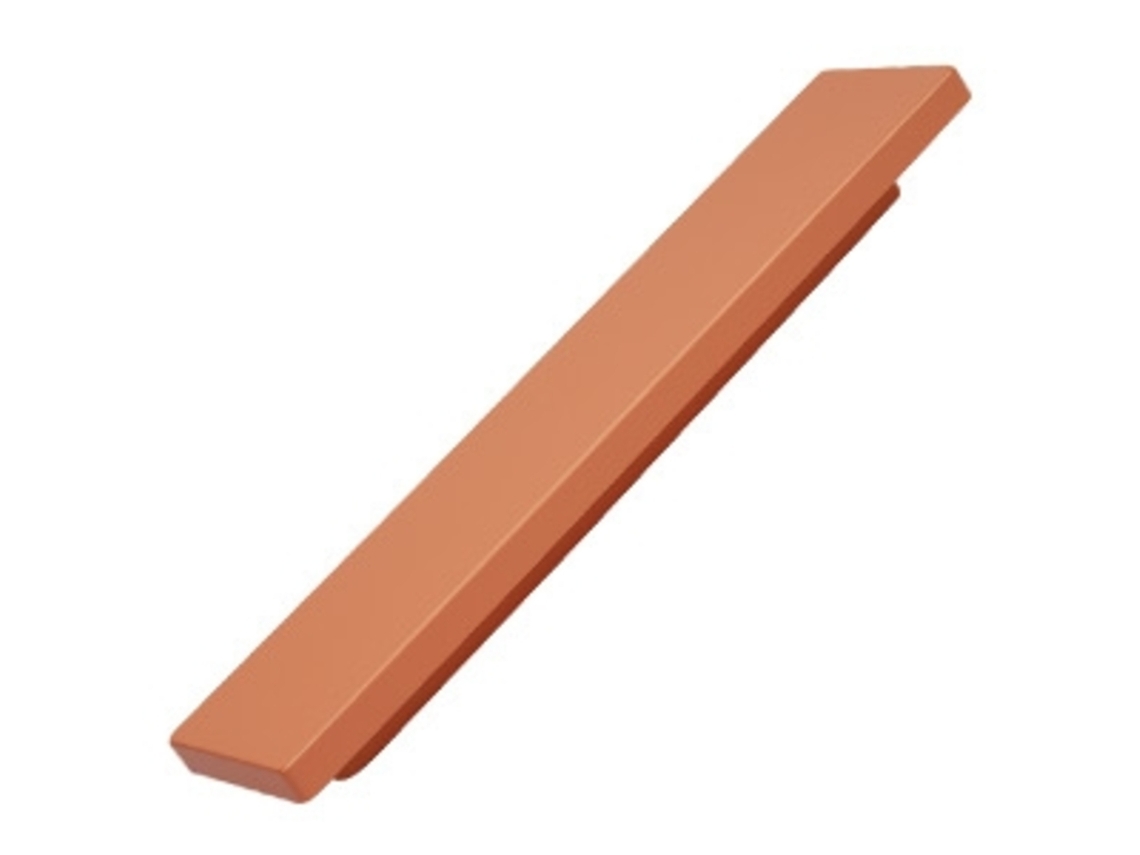 Tirador Para Muebles De Abs Distancia Entre Ejes De 128 Mm Pintado De Naranja Paquete De 24 Piezas