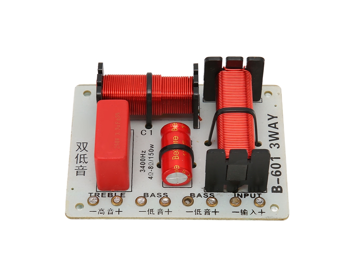 Filtro Divisor De Frecuencia Pcb Trifásico De 150 W Para Altavoces Ktv Con Graves Y Agudos.