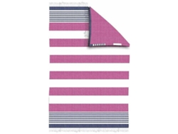 Pareo Toalla Secaneta Latika Fucsia 100 x 150 cm Con flecos A rayas