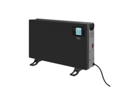Calentador convector negro Teesa