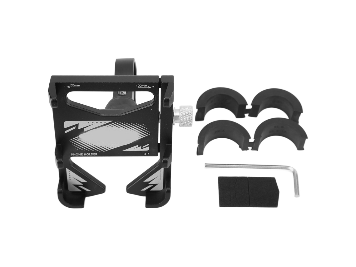 Suporte De Telefone Para Bicicleta (suporte Em Metal, Fixação Segura)