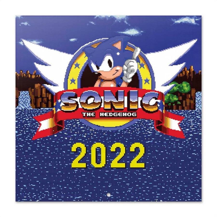 Calendario ERIK EDITORES 2022 30X30 Sonic