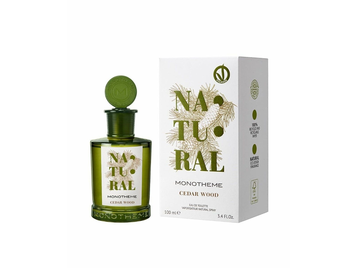 Perfume Unisex MONOTHEME VENEZIA Natural Cedar Wood EDT 100 ml