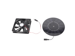 Ventilador Extractor Solar Para Gallineros Y Casetas De Perros Con Silicio Monocristalino.