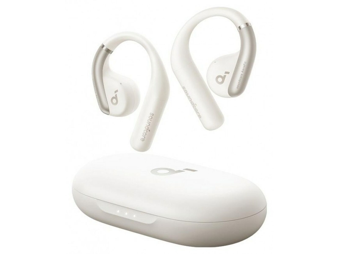 Auriculares in Ear Bluetooth SOUNDCORE AEROFIT (Blanco - Bluetooth 5.3)