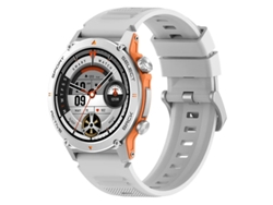 Reloj inteligente con pantalla Amoled, diseño resistente al agua para deportes al aire libre, seguimiento y control de la salud, gris Bestvite