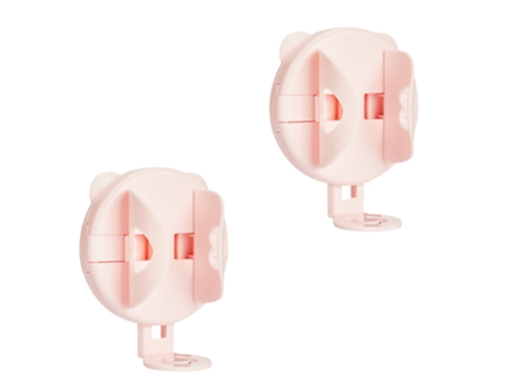 2 soportes de gravedad para cepillo de dientes eléctrico soporte (rosa)