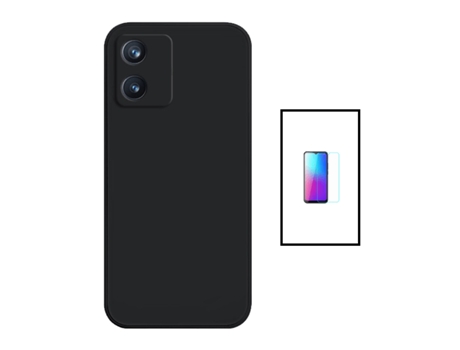 Protector de Pantalla Gorilasglass Proteção Traseira para Tcl 305I Tcl 305I GIFT4ME Negro