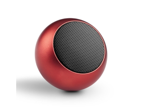 Altavoz Bluetooth Mini MOROROR(Rojo - Autonomía: Hasta 4 horas - Alcance: Hasta 10 m)