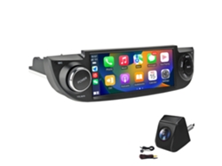 Autorradio para Fiat 500 (2007-2015) - Android 15, 2 GB + 64 GB, CarPlay inalámbrico y Android Auto, GPS, DSP, cámara, Bluetooth