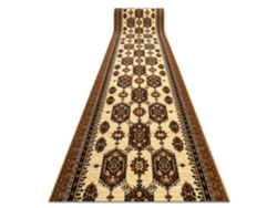 Alfombra de Pasillo Bcf Zegary Beige 80 cm