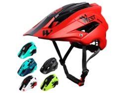 Casco Ligero Para Bicicleta Con Visera Y Forro Desmontable Ajustable Para Hombre Y Mujer Ciclismo De Montaña Carretera