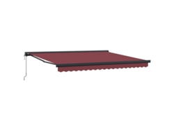 Maison Exclusive - Toldo Retráctil Automático Burdeos 400x300 Cm