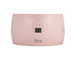 Rebe-lâmpada Secadora De Unhas Com 15 Leds Uv, Tela, Moda Útil, Cor Rosa