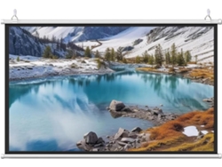 Pantalla De Proyector De 30 A 72", Pantalla De Proyección Manual Para Cine En Casa Y Negocios, Lienzo Para