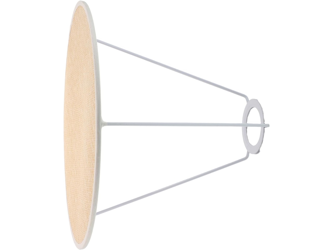 Difusor De Tela Redondo De 25 Cm De Diámetro, Antirreflejos Y A Prueba De Polvo, Para Lámpara De Mesa.