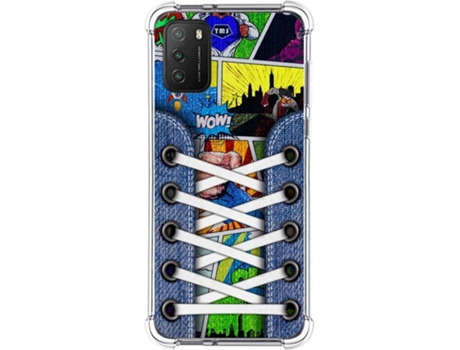 Carcasa Xiaomi POCO M3 / Redmi 9T TUMUNDOSMARTPHONE Dibujos Antigolpes Multicolor