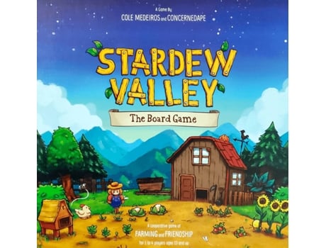 Juego de Mesa CONCERNED APE Stardew Valley: The Board Game (Edad Mínima: 14 Años -Nivel de Dificultad: Intermedio)