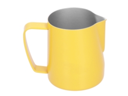 Jarra De Acero Inoxidable 304 Para Espumar Leche, 350 Ml, Amarilla, Para Café Latte Art