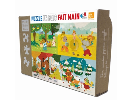 Puzzle PUZZLE MICHELE WILSONThe Seasons By Gaëlle Picard (Edad Mínima Recomendada: 4 años)