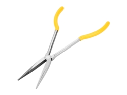Alicates Rectos Profesionales De Punta Larga De 28 Cm (11") Para Cortar Cables Y Alambres, Acero Al Carbono.