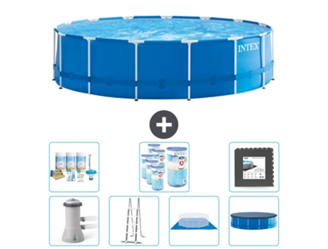 Piscina Tubular INTEX 28242GN-CB43 (16805 L - 457x122cm)