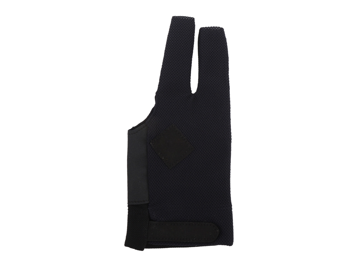 Yncm-guante De Billar De 3 Dedos, Transpirable, Antideslizante, De Alta Elasticidad, Con Gancho Y Bucle, Para Hombre Y Mujer, Color Azul Oscuro